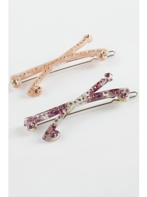 SHC4200 Çarpı Taşlı Klipsli Toka