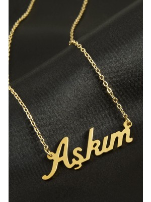 SHC4200 Aşkım Isimli Kolye (Kişiye Özel)