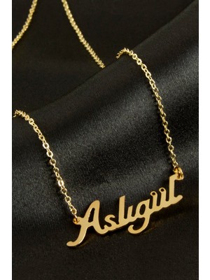 SHC4200 Aslıgül Isimli Kolye (Kişiye Özel)