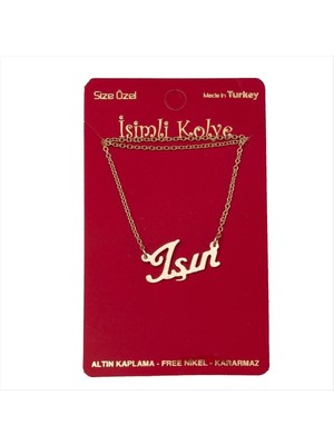 SHC4200 Işın Isimli Kolye (Kişiye Özel)