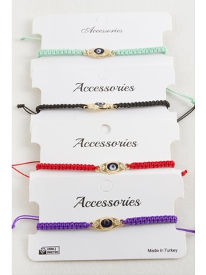 SHC4200 Göz Makrome Örgülü Bileklik