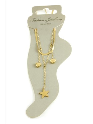 SHC4200 Kalp Lüks Çelik Halhal