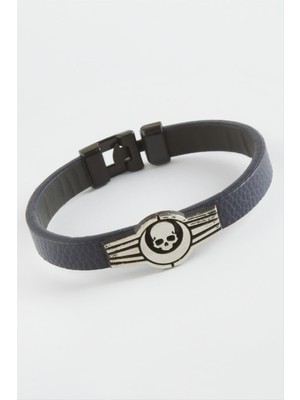 SHC4200 Kuru Kafa Kaliteli Suni Deri Bileklik