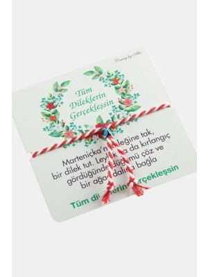 SHC4200 Nazar Boncuklu Marteniçka Bileklik ( Toptan Marteniçka Bileklik)