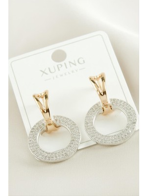 SHC4200 Xuping Halka Lüks Çelik Küpe