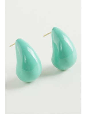 SHC4200 Su Damlası Lüks Çelik Küpe