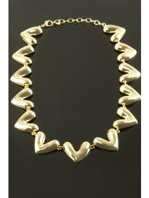 SHC4200 Kalp Lüks Yaka Kolye