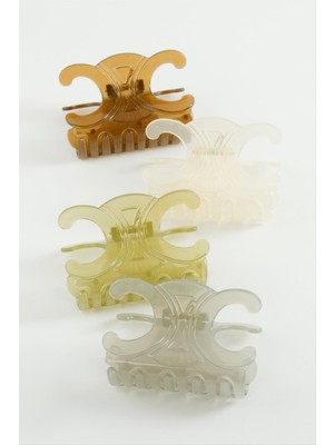 SHC4200 Üçgen Renkli Mandal Toka 7 cm