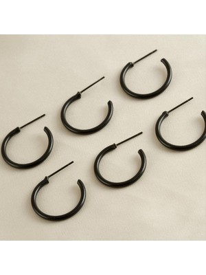 SHC4200 6 Adet Boru Halka Küpe 2 cm