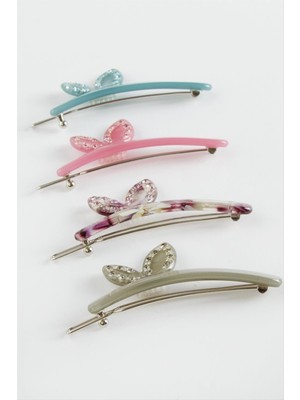 SHC4200 Kelebek Taşlı Klipsli Toka