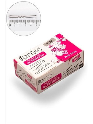 SHC4200 Siyah Topuzlu Ince Firkete 150 Adet