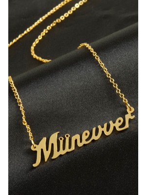 SHC4200 Münevver Isimli Kolye (Kişiye Özel)