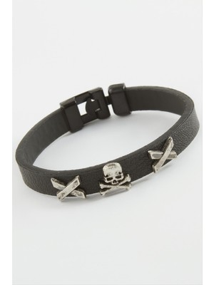 SHC4200 Kuru Kafa Kaliteli Suni Deri Bileklik