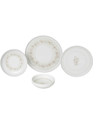 Pierre Cardin Avelia Porselen 24 Parça Yemek Takımı