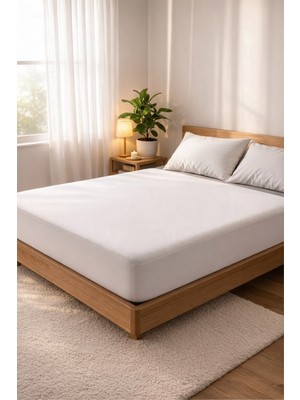 Bonny Home Desira Premium Bamboo Sıvı Geçirmez Lastikli Yatak Koruyucu Alezi Tek|çift Kişilik|battal King Size