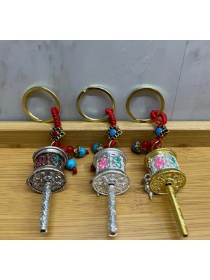 Starseven Metal Feng Shui Şans Çarkı Anahtarlık ALK4458