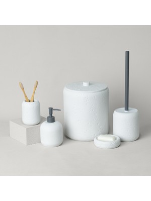 Linens Lumıa 11,6X38,5 cm Tuvalet Fırcası Beyaz