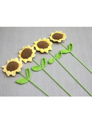 Jet Sepet El Örgüsü Ay Çiçeği