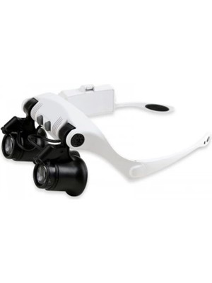 Starseven Kuyumcu,saat Onarım Için 10X15X20X25X Mercekli Gözlük BÜYÜTEÇ9892G3A