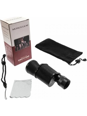 Starseven Baigish 10X40 Metal Deri Kaplamalı Rus Modeli Monoküler Dürbün