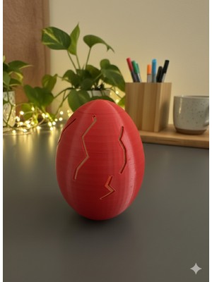 TriVox3D 3D Sürpriz Figürler ve Şekerleme Dolu Eğlenceli Sürpriz Yumurta Karne Hediyesi