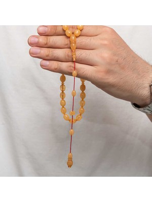 Erseyy Sıkma Kehribar Tesbih