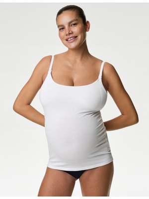 Marks & Spencer Pamuk Karışımlı Gizli Destekli Atlet