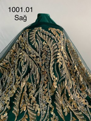 Dantelistan Dt 1001.01 Yesıl-Gold