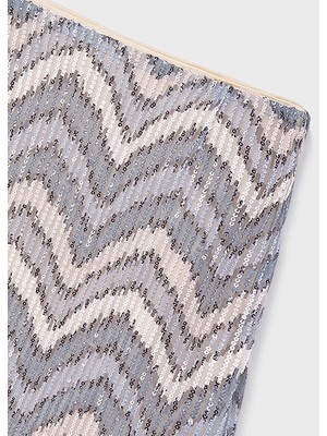 Mayoral Gri Kız Çocuk Pullu Etek 7903