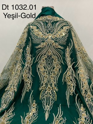 Dantelistan Dt 1032.01 Yesıl-Gold
