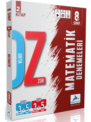 Paraf Yayınları Paraf 8. Sınıf Matematik Orta Zor Branş Deneme