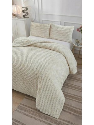 Altınpamuk Soft Mini Çift Kişilik Yatak Örtüsü 260X240 Bej