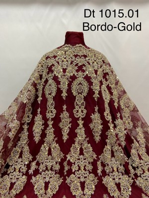 Dantelistan Dt 1015.01 Bordo-Gold