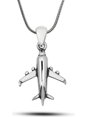 Erseyy ​gümüş Uçak Kolye