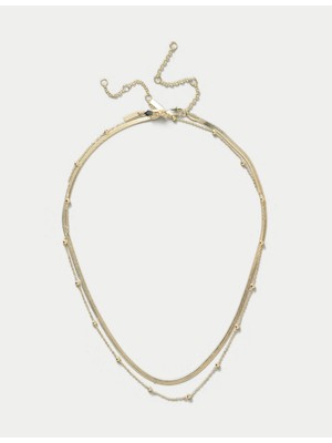 Marks & Spencer Autograph Altın Tonlu Kolye