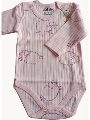 Bulut Anne ve Çocuk Uzun Kollu Çıtçıtlı Body %100 Pamuklu Desenli /renkli Erkek ve Kız Bebek Unisex Tasarım Çıtçıtlı Yaka