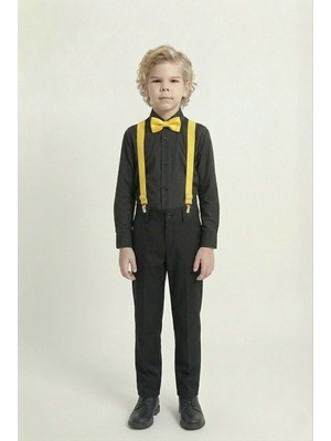 Mnk Baby & Kids Renkli Gömlekli Erkek Çocuk Takım M00788