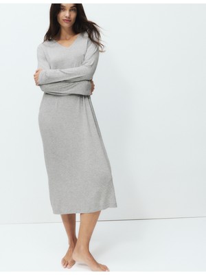 Marks & Spencer Uzun Kollu Gecelik