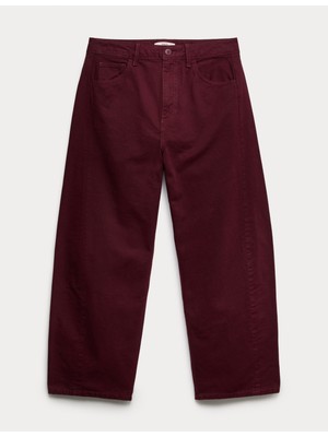 Marks & Spencer Saf Pamuklu Fit Pantolon