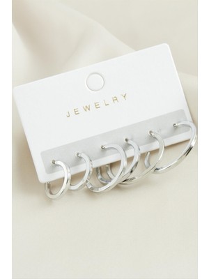 SHC4200 6 Adet Ezme Halka Küpe