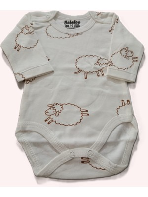 Bulut Anne ve Çocuk Uzun Kollu Çıtçıtlı Body %100 Pamuklu Desenli /renkli Erkek ve Kız Bebek Unisex Tasarım Çıtçıtlı Yaka