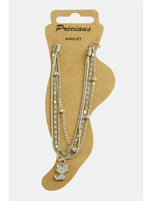 SHC4200 Kedi Zirkon Taşlı Lüks Halhal