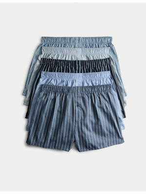 Marks & Spencer 5’li Saf Pamuk Boxer