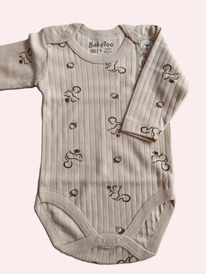 Bulut Anne ve Çocuk Uzun Kollu Çıtçıtlı Body %100 Pamuklu Desenli /renkli Erkek ve Kız Bebek Unisex Tasarım Çıtçıtlı Yaka