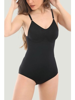 Pera Fitol Çıtçıtlı (Zıbın) Korse Extra Push Up Etkili Zıbın Korse Örme Zıbın Sütyenli Zıbın