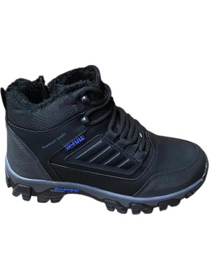 Güven Kundura Bot Traking Kaymaz Su Geçirmez Soğuk Almaz Bağcıklı Fermuarlı