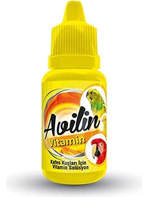 Hepta Collection Avilin Kafes Kuşlari Için Vitamin ve Selenyum Takviyesi 40 ml