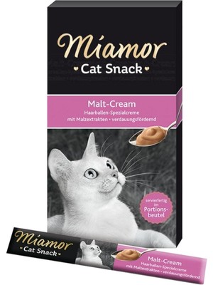 Hepta Collection Miamor Cream Malt Özlü Sıvı Kedi Ödülü 6X15 gr