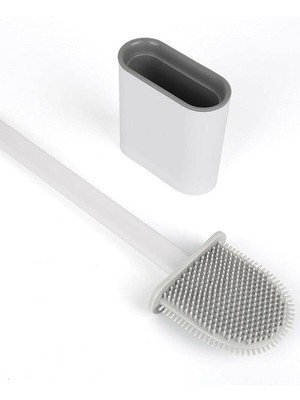 Hepta Collection Silikon Banyo Tuvalet Klozet Temizleme Fırçası ve Tutucu