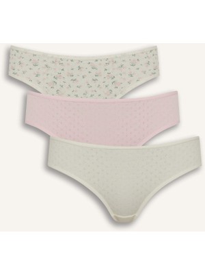 DeFacto 3'lü Brief Külot E9233AX25SM